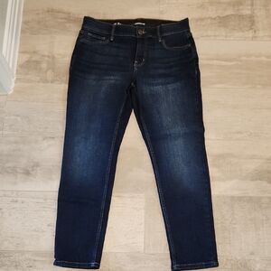 Liz Claiborne Women's Dark Blue Straight Leg Jeans